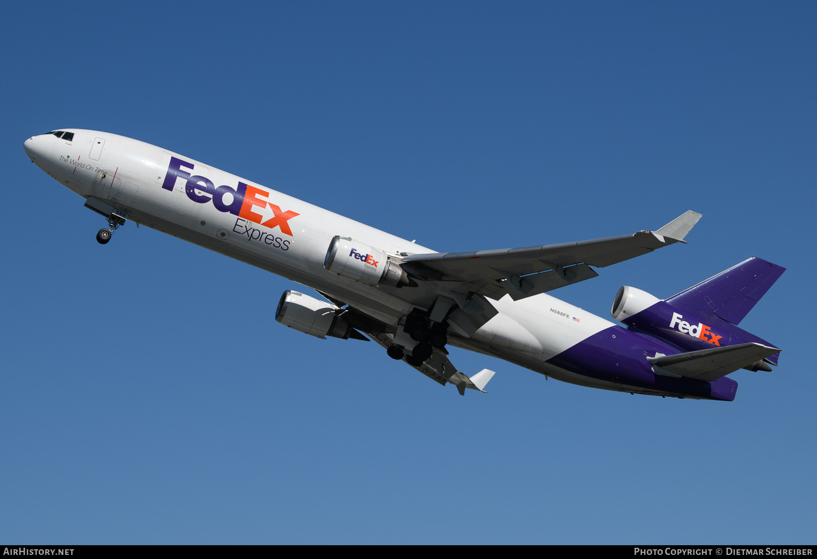 Aircraft Photo of N588FE | McDonnell Douglas MD-11/F | FedEx Express - Federal Express | AirHistory.net #792016
