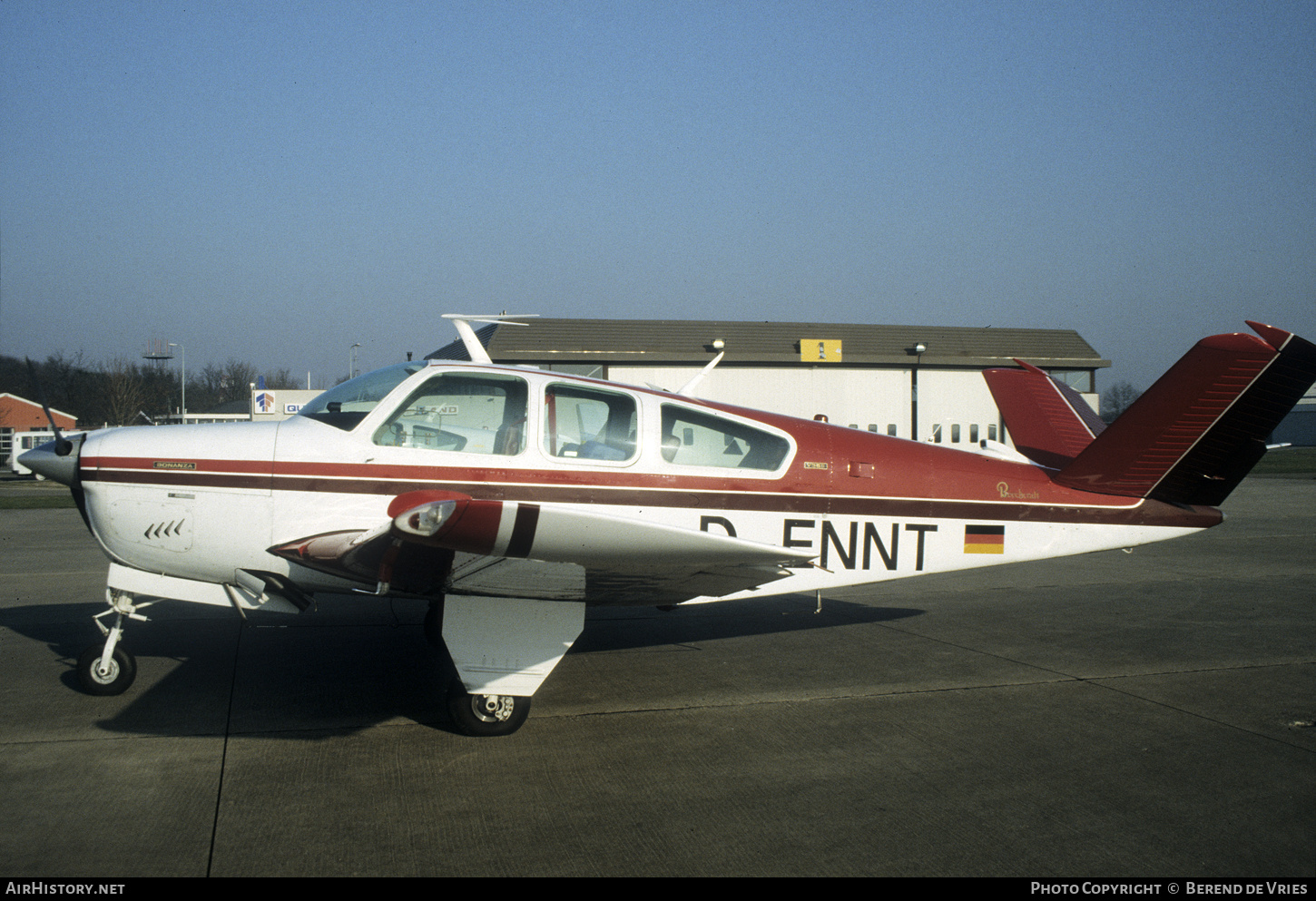 Aircraft Photo of D-ENNT | Beech V35B Bonanza | AirHistory.net #792036