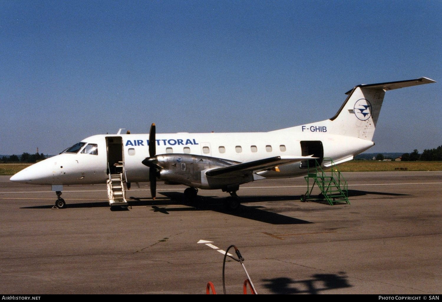 Aircraft Photo of F-GHIB | Embraer EMB-120ER Brasilia | Air Littoral | AirHistory.net #792040