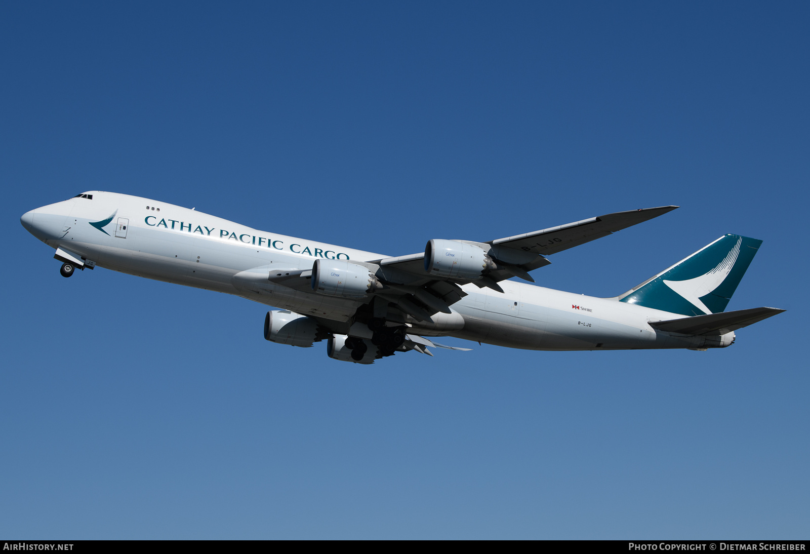 Aircraft Photo of B-LJG | Boeing 747-867F/SCD | Cathay Pacific Airways Cargo | AirHistory.net #792041