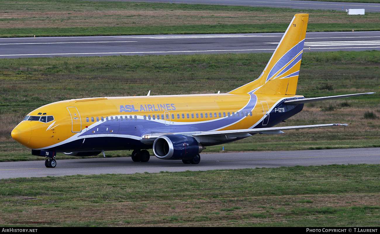 Aircraft Photo of F-GZTB | Boeing 737-33V(QC) | ASL Airlines | AirHistory.net #792056