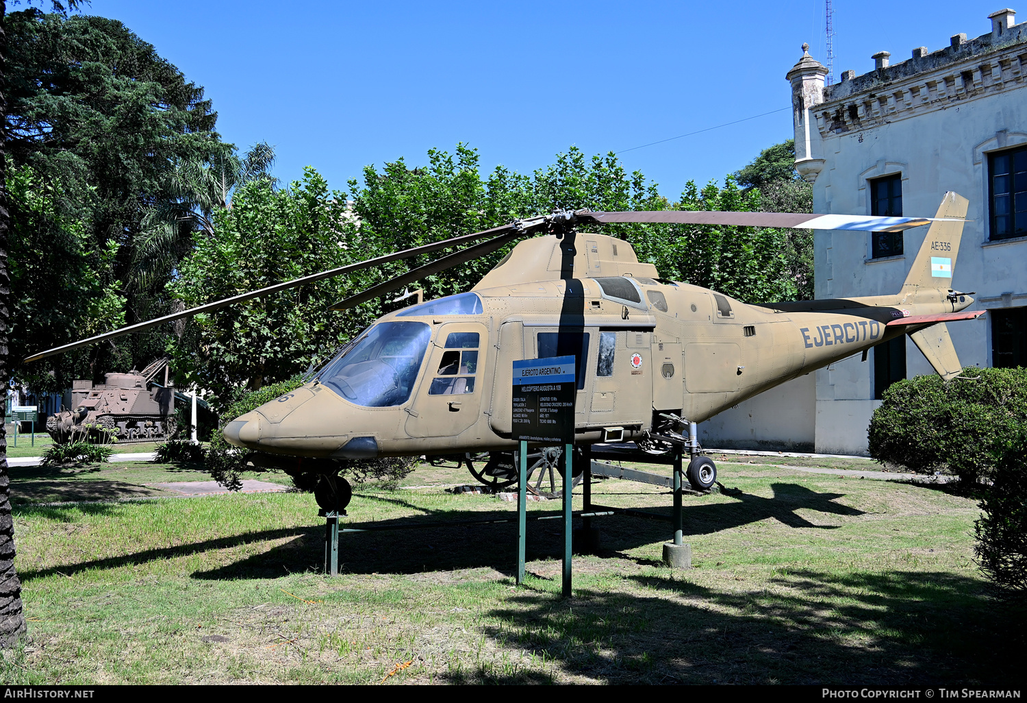 Aircraft Photo of AE-336 | Agusta A-109A | Argentina - Army | AirHistory.net #792061