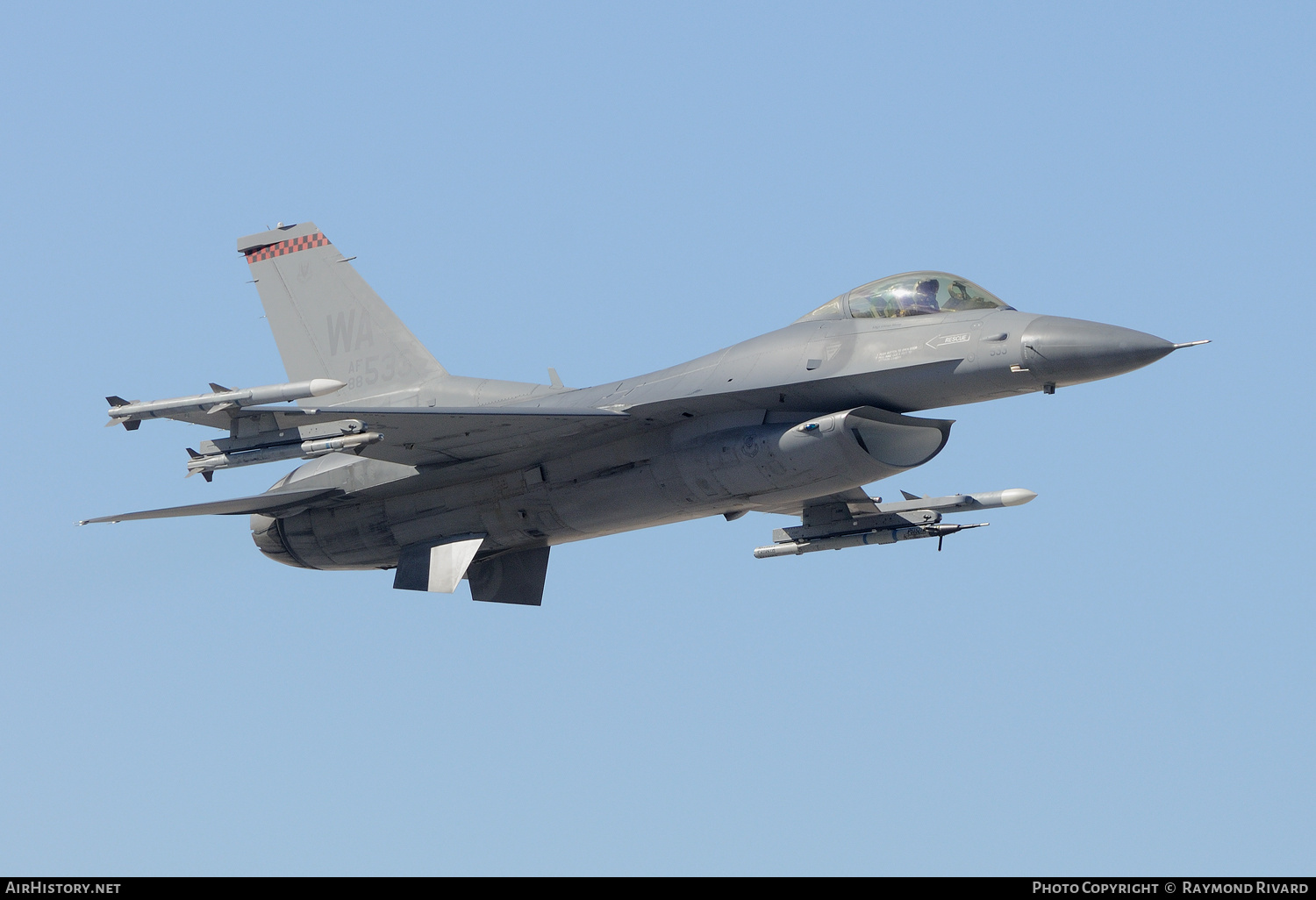 Aircraft Photo of 88-0533 / AF880533 | General Dynamics F-16CM Fighting Falcon | USA - Air Force | AirHistory.net #792062