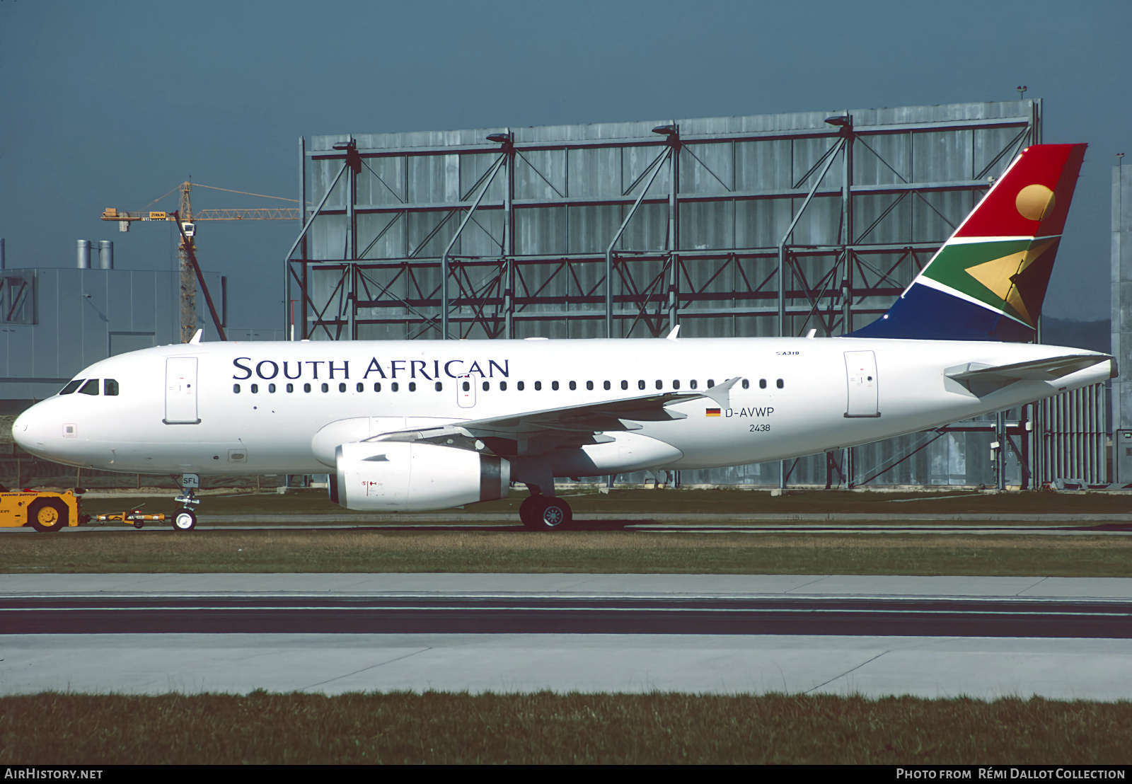 Aircraft Photo of D-AVWP | Airbus A319-131 | South African Airways | AirHistory.net #792065