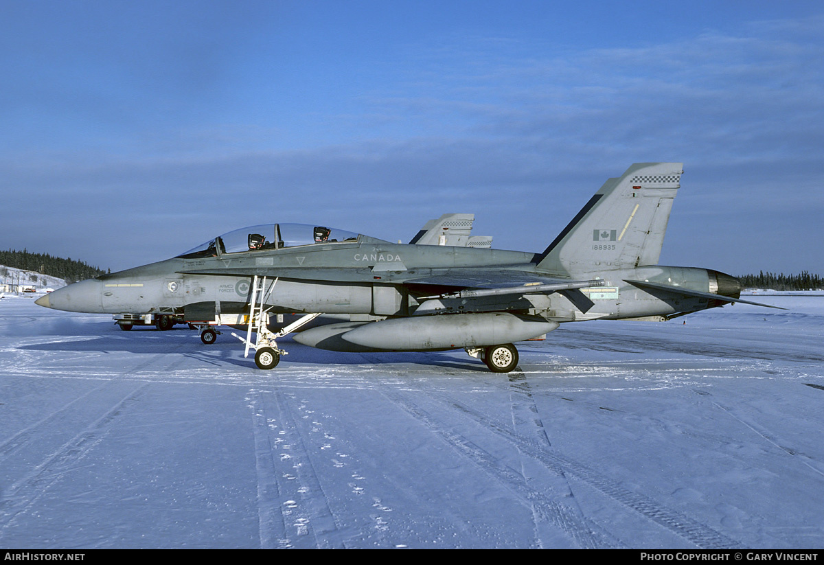 Aircraft Photo of 188935 | McDonnell Douglas CF-188B Hornet | Canada - Air Force | AirHistory.net #792066