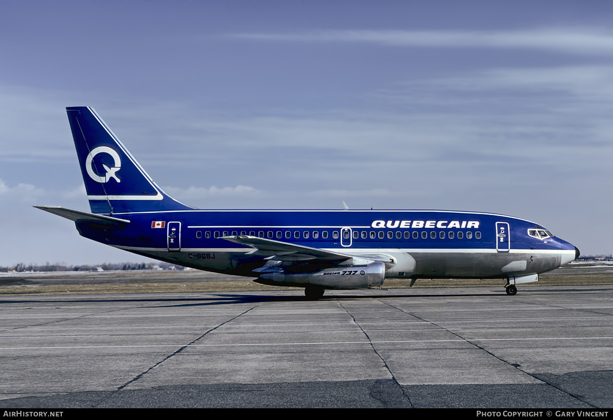 Aircraft Photo of C-GQBJ | Boeing 737-296/Adv | Quebecair | AirHistory.net #792090