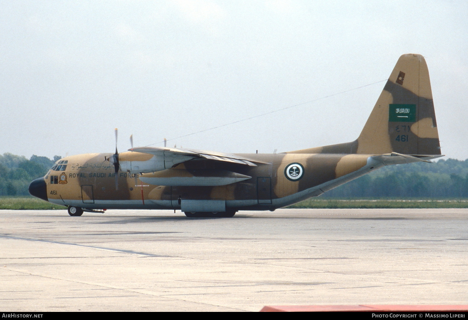 Aircraft Photo of 461 / ٤٦١ | Lockheed C-130H Hercules | Saudi Arabia - Air Force | AirHistory.net #792097