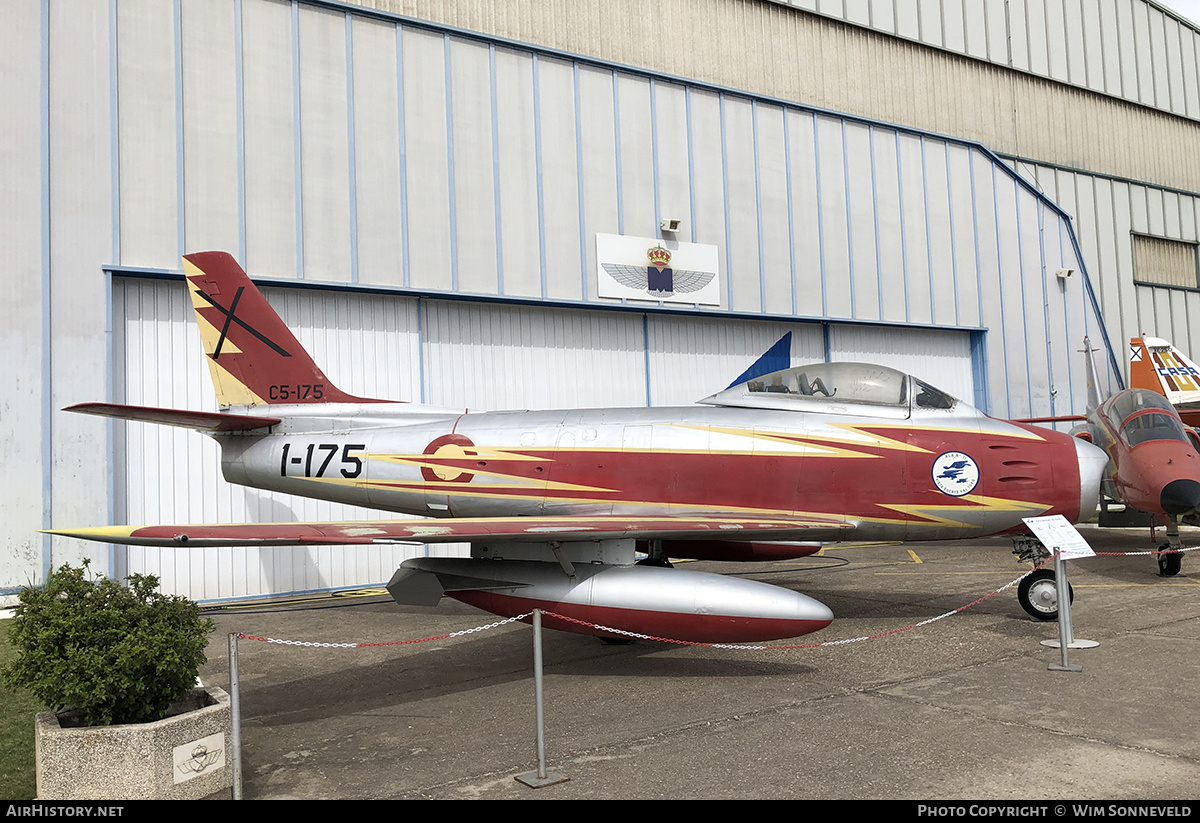 Aircraft Photo of C5-223 / C5-175 | North American F-86F Sabre | Spain - Air Force | AirHistory.net #792100