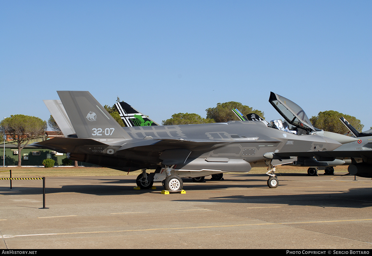 Aircraft Photo of MM7357 | Lockheed Martin F-35A Lightning II | Italy - Air Force | AirHistory.net #792101