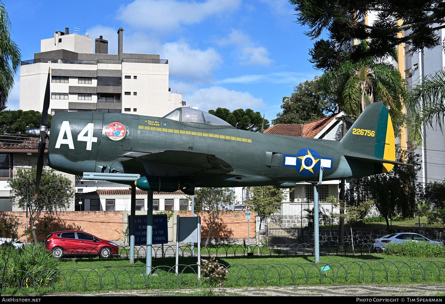 Aircraft Photo of 226756 | Republic P-47D Thunderbolt | Brazil - Air Force | AirHistory.net #792109