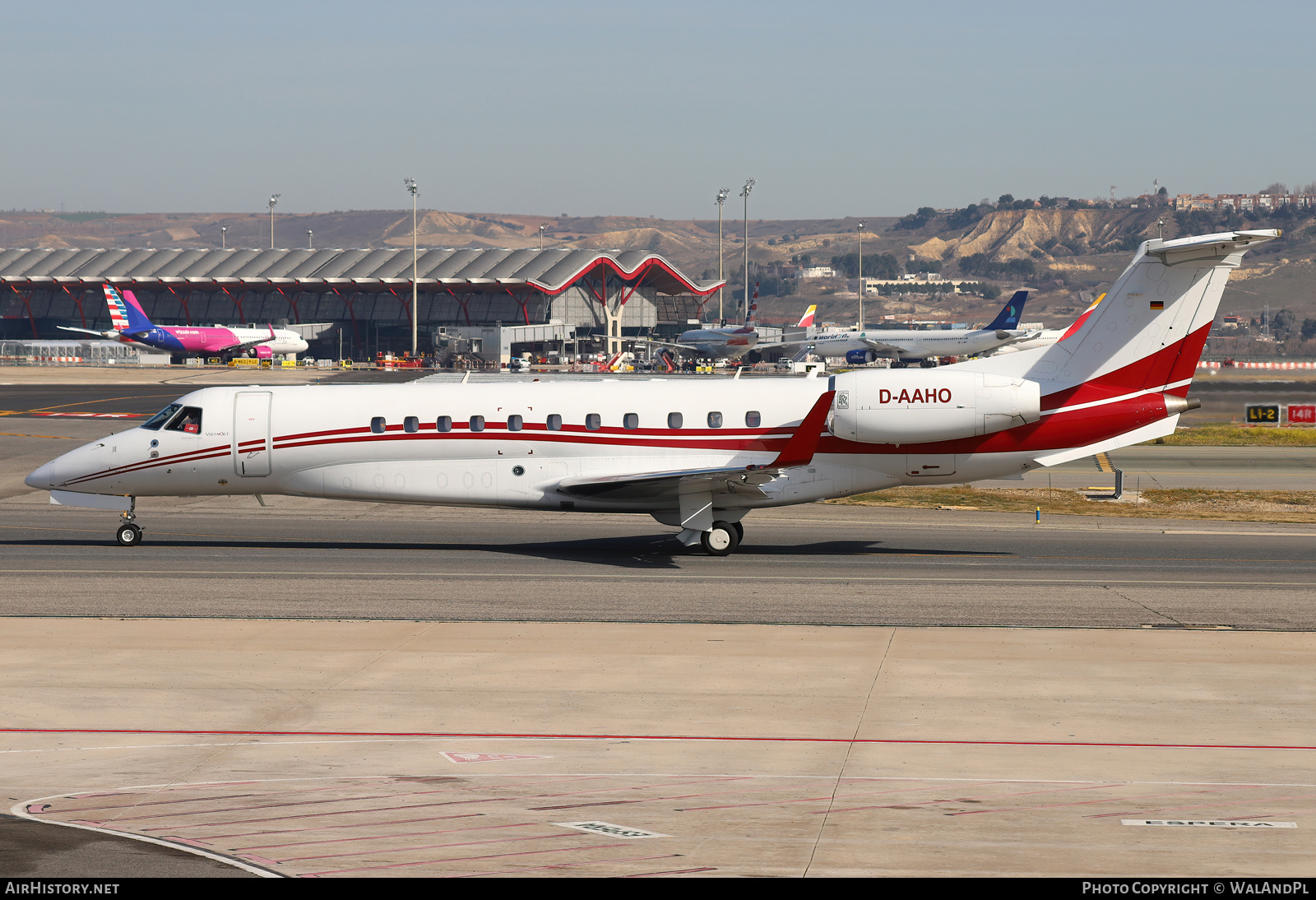 Aircraft Photo of D-AAHO | Embraer Legacy 650 (EMB-135BJ) | VistaJet | AirHistory.net #792113