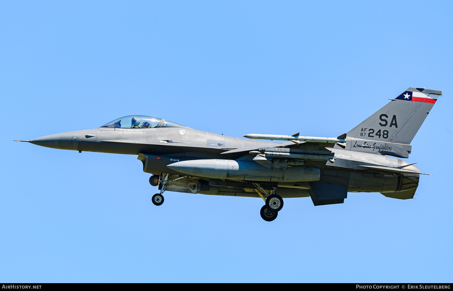 Aircraft Photo of 87-0248 / AF87-248 | General Dynamics F-16C Fighting Falcon | USA - Air Force | AirHistory.net #792116