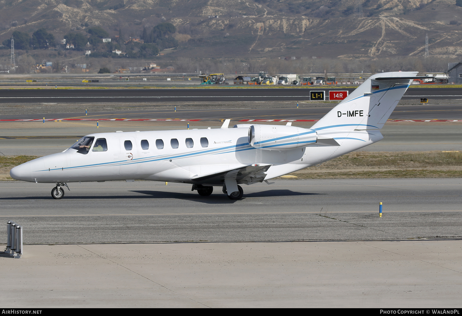 Aircraft Photo of D-IMFE | Cessna 525A CitationJet CJ2+ | Atlantic Air Solutions | AirHistory.net #792120