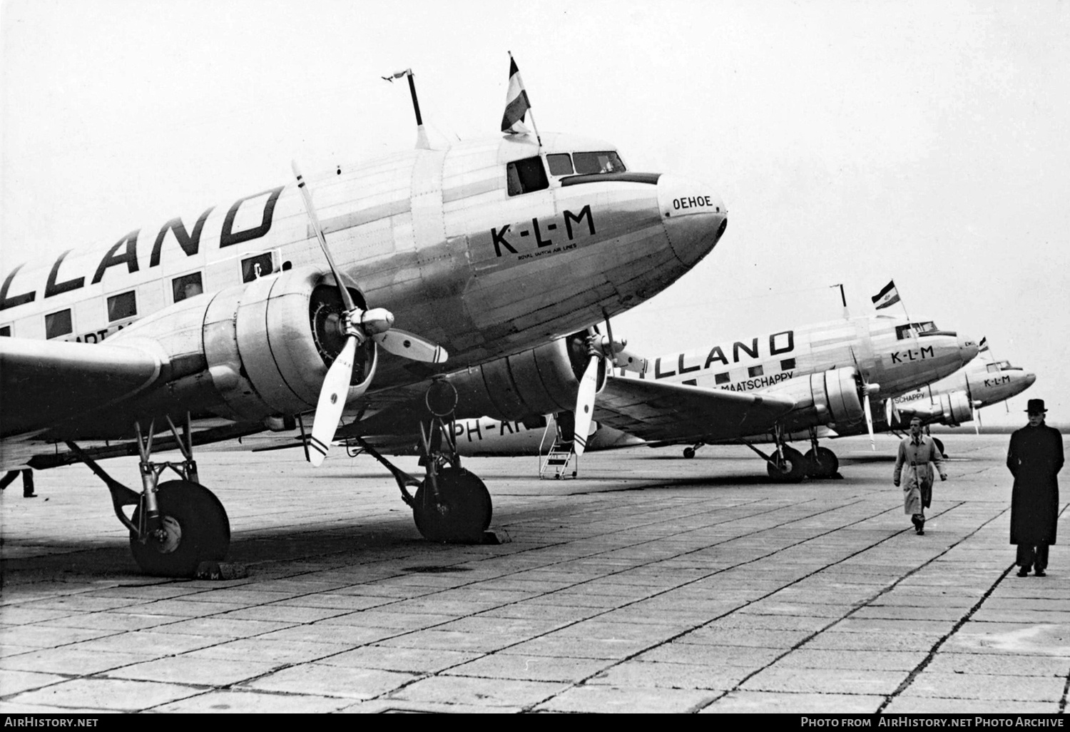 Aircraft Photo of PH-ALO | Douglas DC-3-194B | KLM - Koninklijke Luchtvaart Maatschappij | AirHistory.net #792121