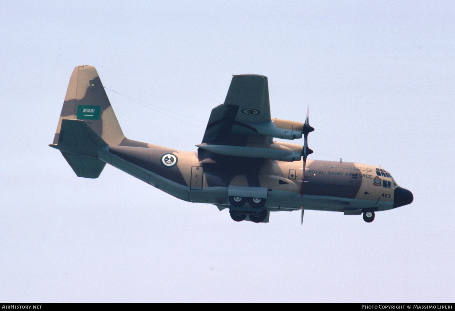 Aircraft Photo of 463 / ٤٦۳ | Lockheed C-130H Hercules | Saudi Arabia - Air Force | AirHistory.net #792133