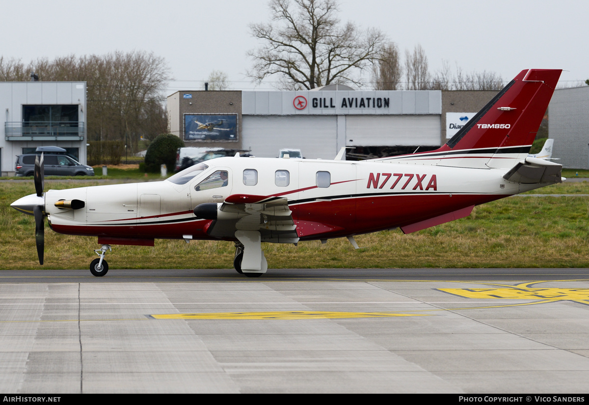 Aircraft Photo of N777XA | Socata TBM-850 (700N) | AirHistory.net #792155