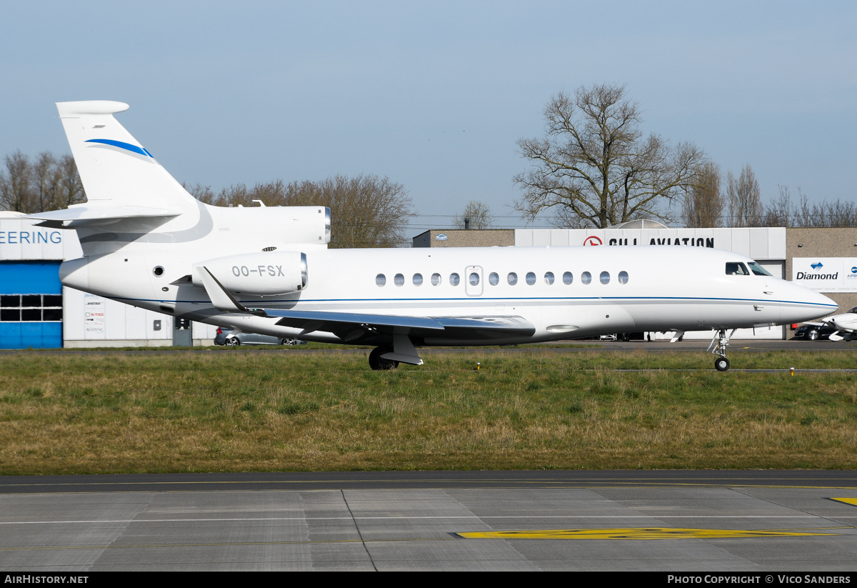 Aircraft Photo of OO-FSX | Dassault Falcon 7X | AirHistory.net #792183