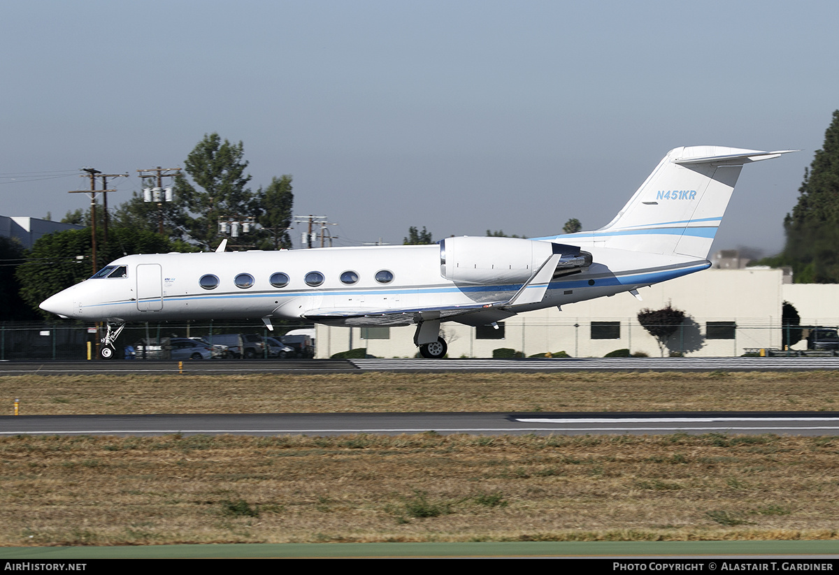 Aircraft Photo of N451KR | Gulfstream Aerospace G-IV Gulfstream IV-SP | AirHistory.net #792186