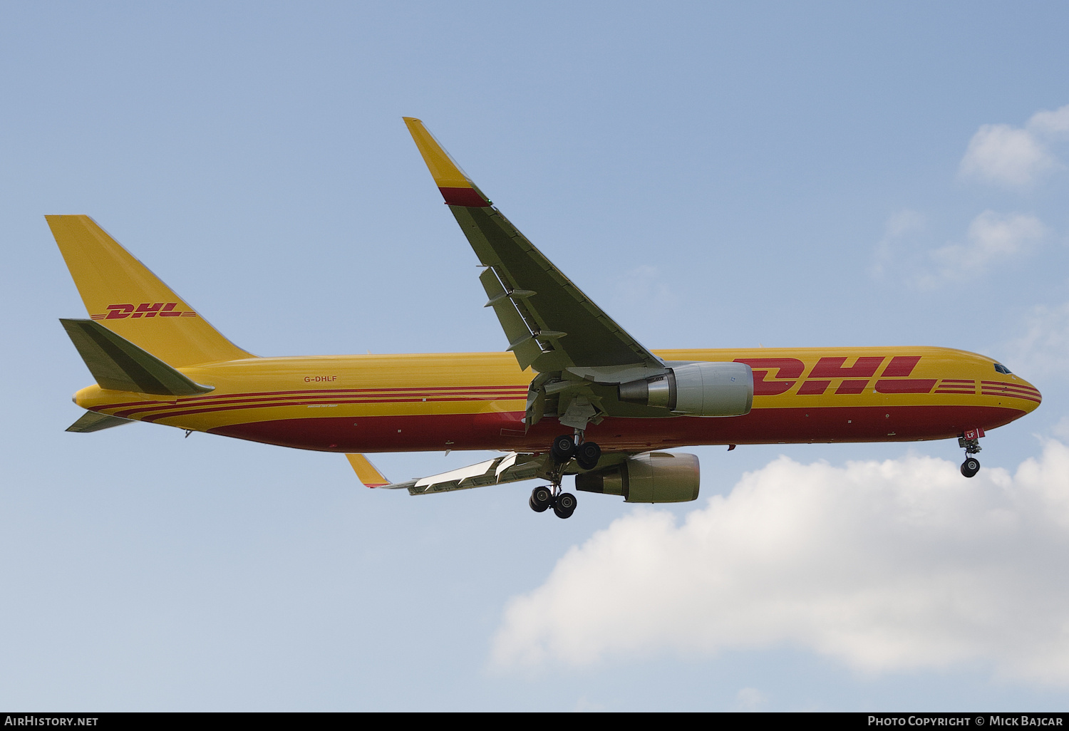 Aircraft Photo of G-DHLF | Boeing 767-3JHF | DHL International | AirHistory.net #792195