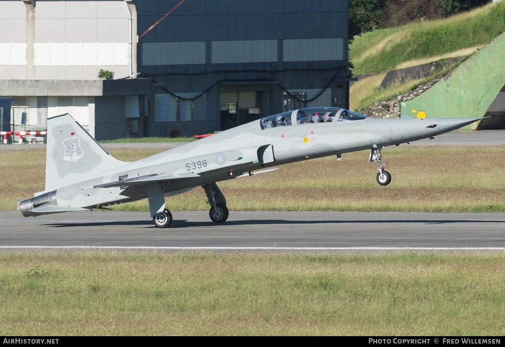 Aircraft Photo of 5398 | Northrop F-5F Tiger II | Taiwan - Air Force | AirHistory.net #792203
