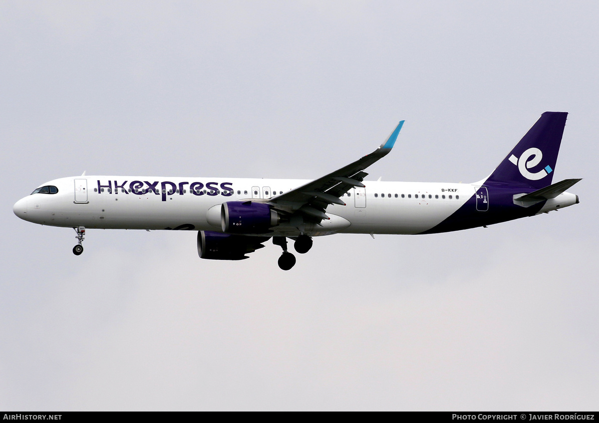 Aircraft Photo of B-KKF | Airbus A321-251NX | HK Express - Hong Kong Express | AirHistory.net #792248