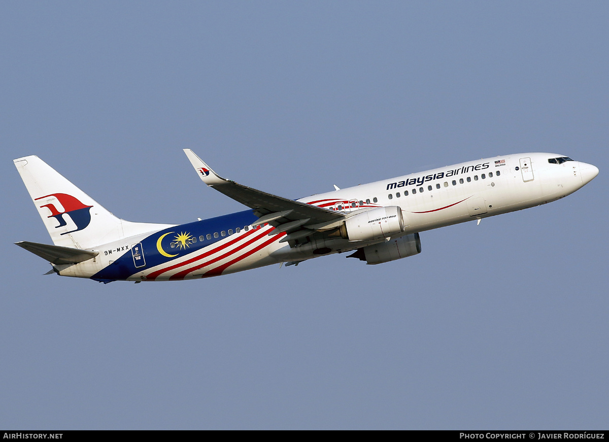 Aircraft Photo of 9M-MXX | Boeing 737-8H6 | Malaysia Airlines | AirHistory.net #792263
