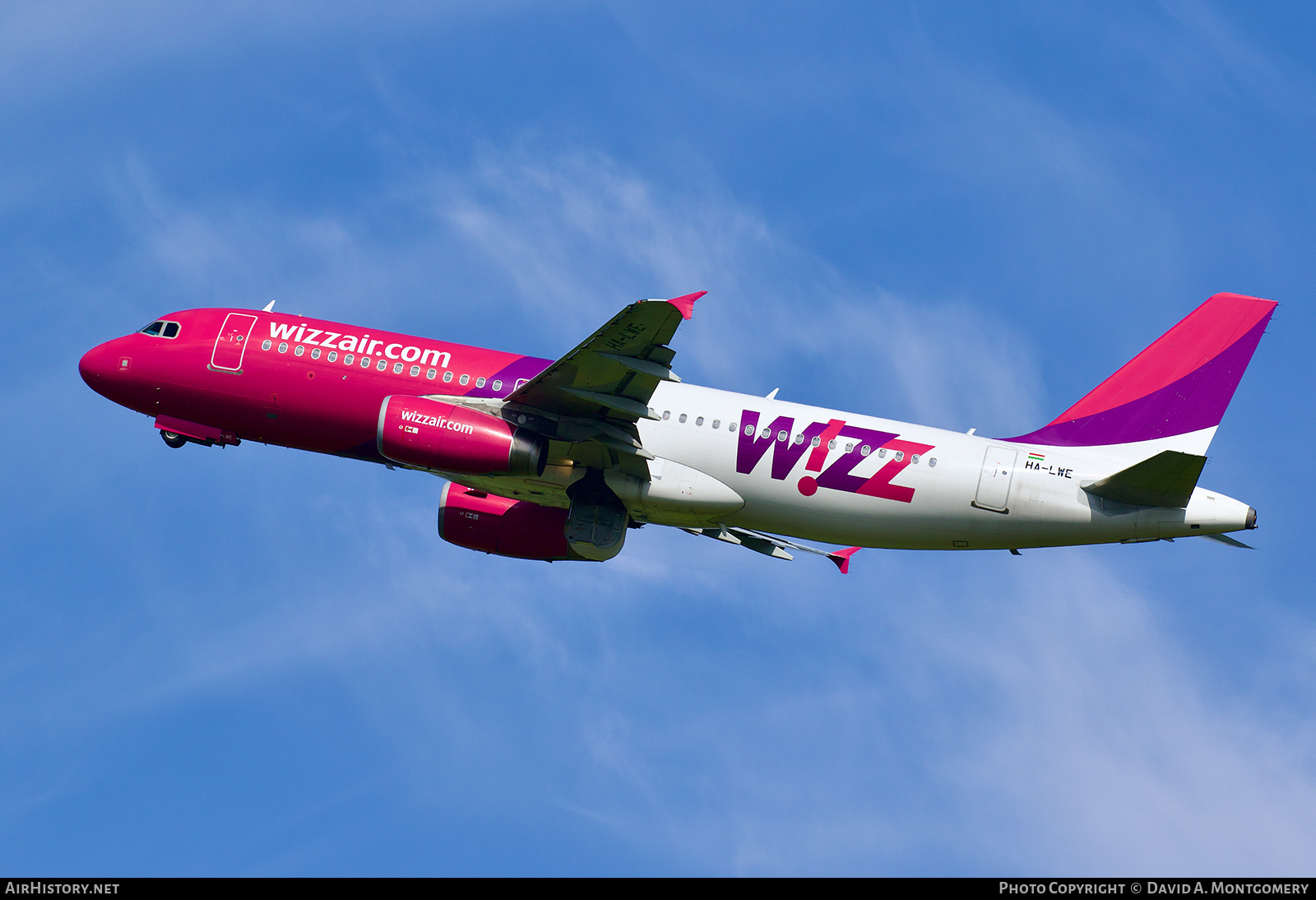 Aircraft Photo of HA-LWE | Airbus A320-232 | Wizz Air | AirHistory.net #792294
