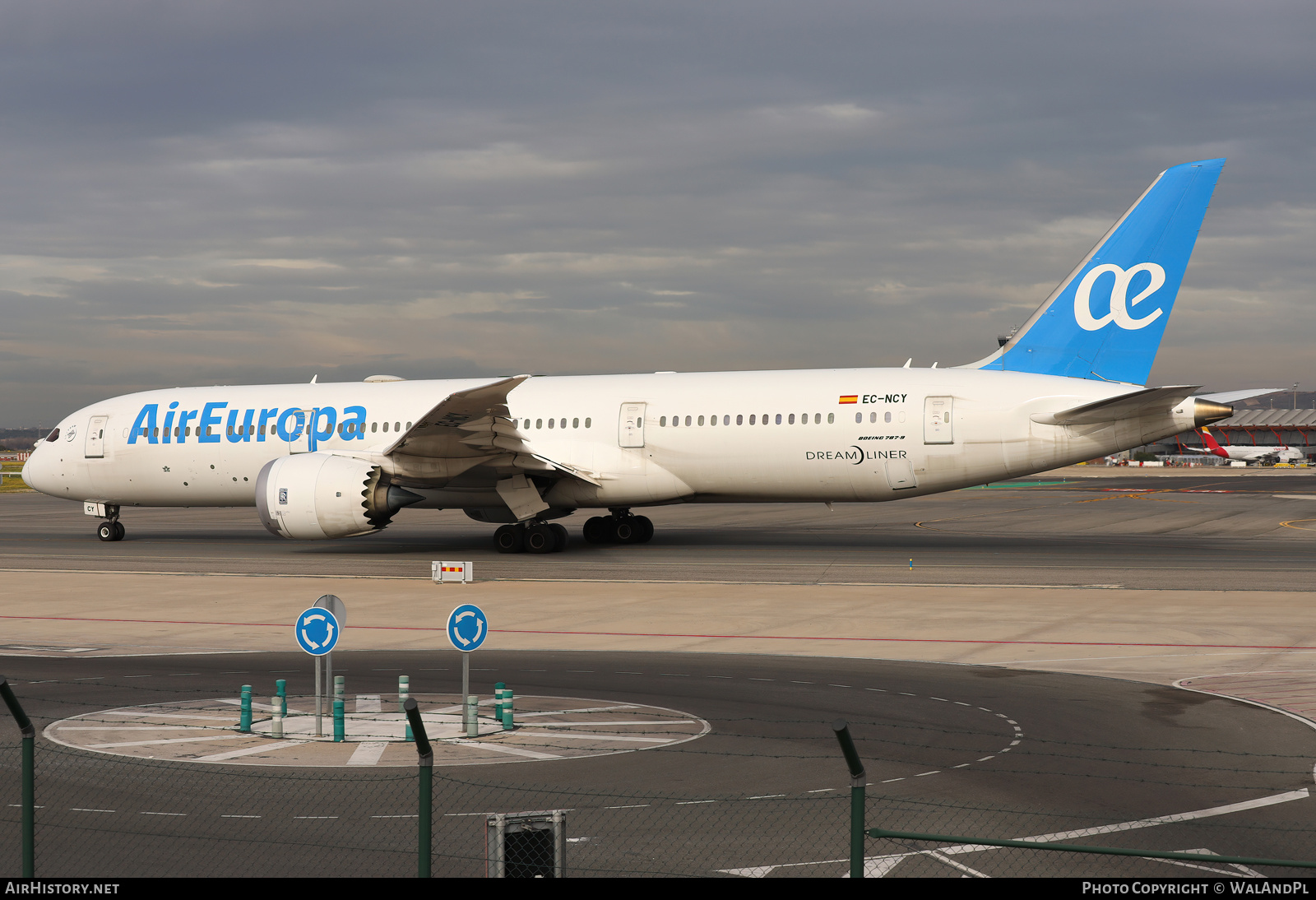 Aircraft Photo of EC-NCY | Boeing 787-9 Dreamliner | Air Europa | AirHistory.net #792298