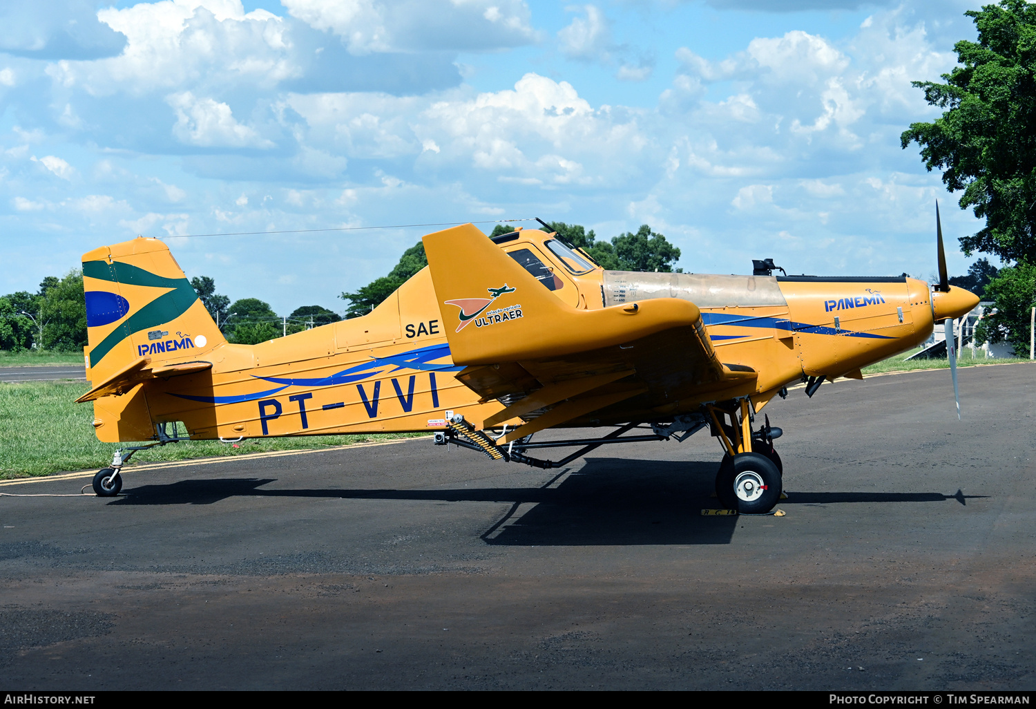 Aircraft Photo of PT-VVI | Embraer EMB-202A Ipanemao | Ultraer Aeroagricola | AirHistory.net #792324
