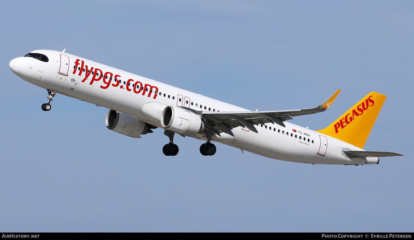 Aircraft Photo of TC-RDU | Airbus A321-251NX | Pegasus Airlines | AirHistory.net #792352