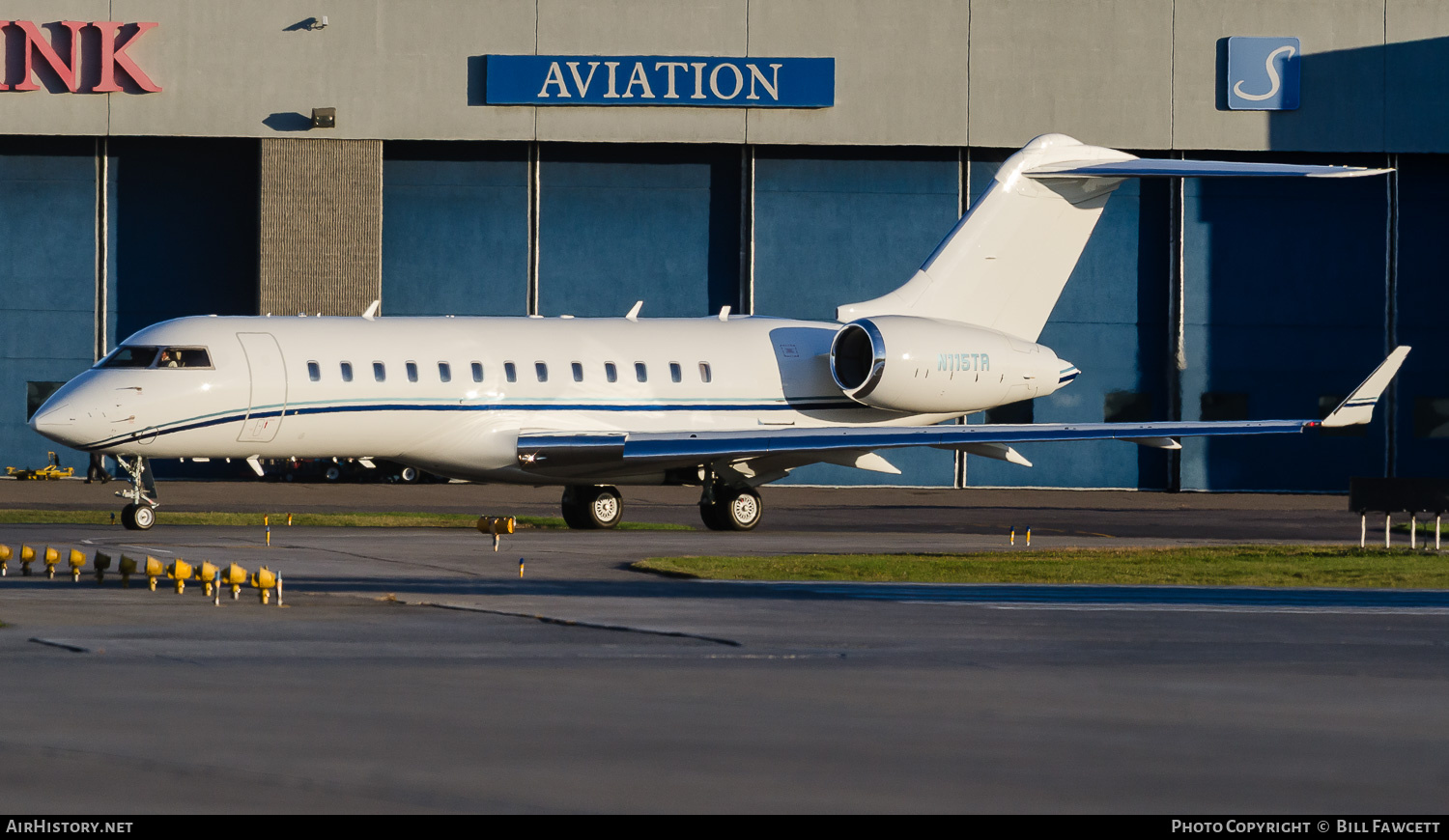 Aircraft Photo of N115TR | Bombardier Global Express (BD-700-1A10) | AirHistory.net #792362