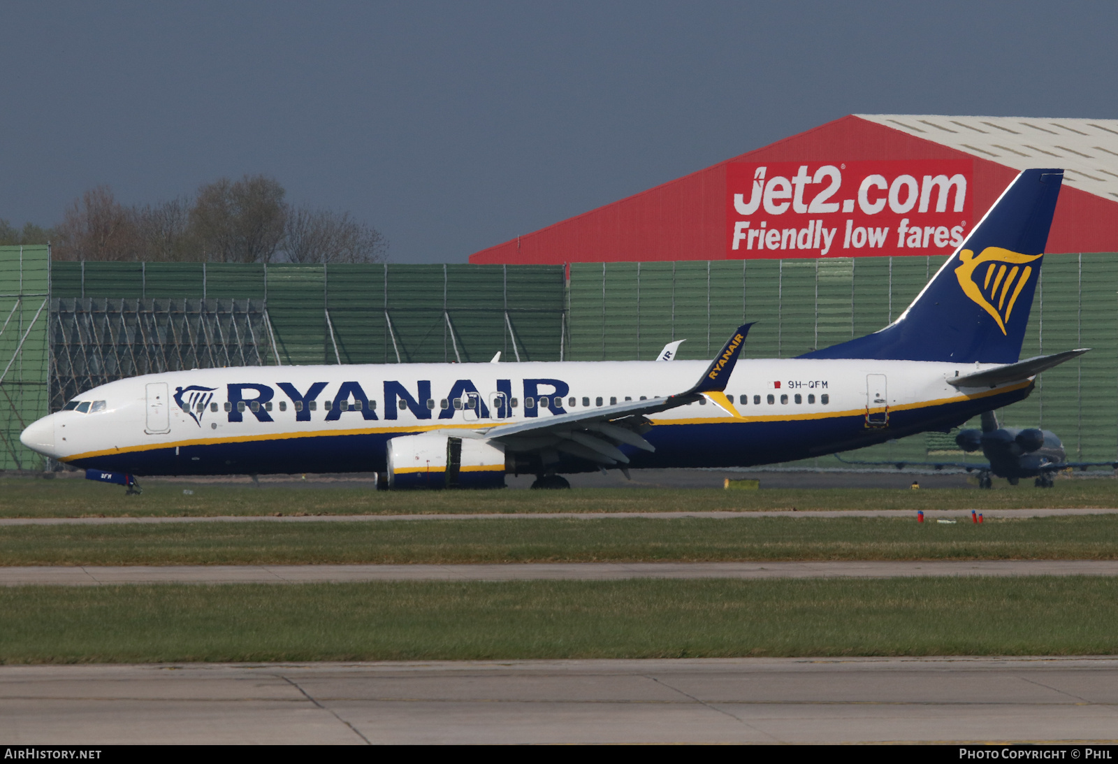 Aircraft Photo of 9H-QFM | Boeing 737-8AS | Ryanair | AirHistory.net #792375