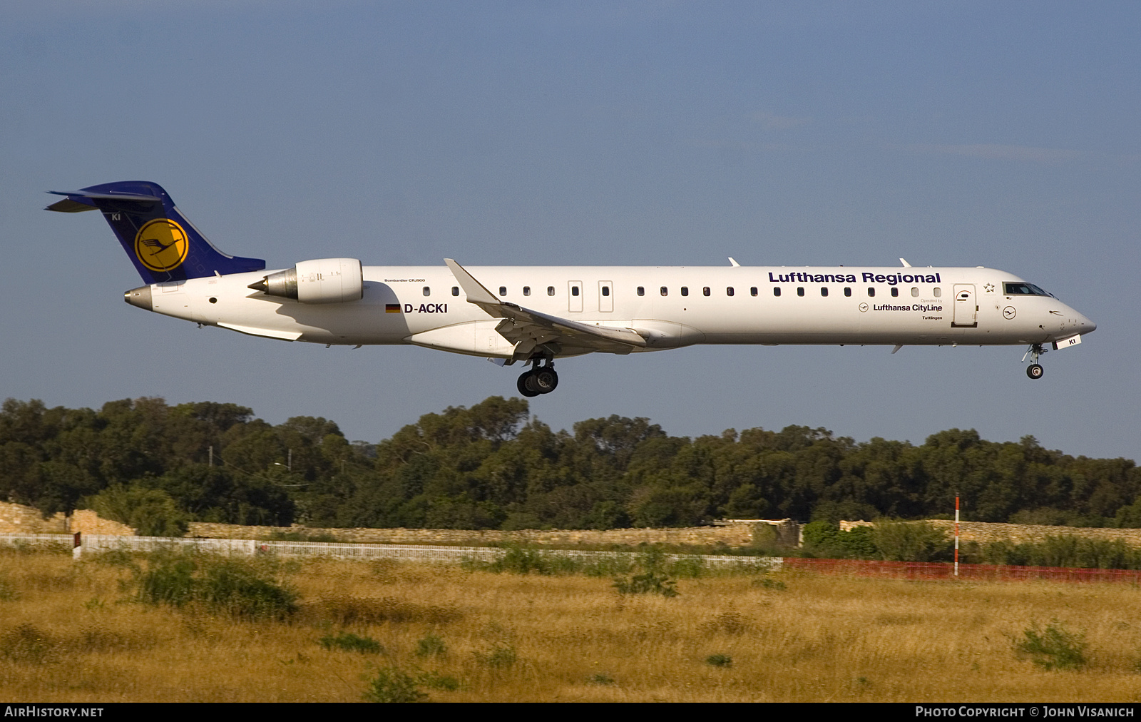 Aircraft Photo of D-ACKI | Bombardier CRJ-900LR (CL-600-2D24) | Lufthansa Regional | AirHistory.net #792379