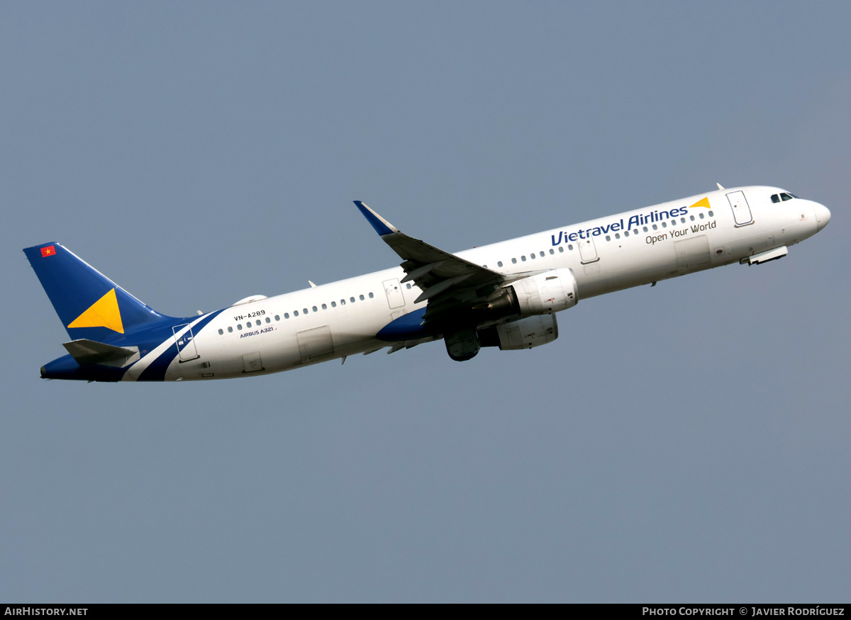 Aircraft Photo of VN-A289 | Airbus A320-211 | Vietravel Airlines | AirHistory.net #792386