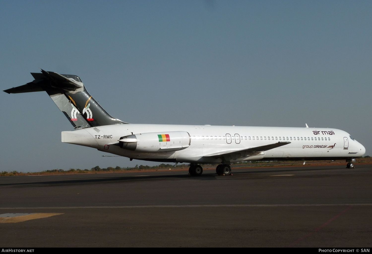 Aircraft Photo of TZ-RMC | McDonnell Douglas MD-87 (DC-9-87) | Air Mali | AirHistory.net #792393