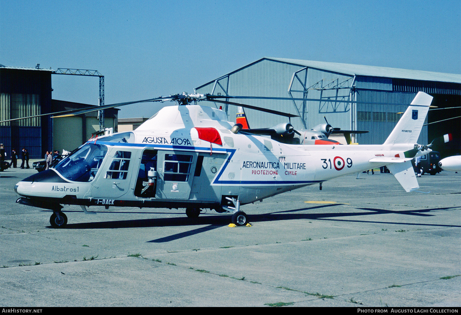 Aircraft Photo of MM80752 / I-DACK | Agusta A-109A | Italy - Air Force | AirHistory.net #792448