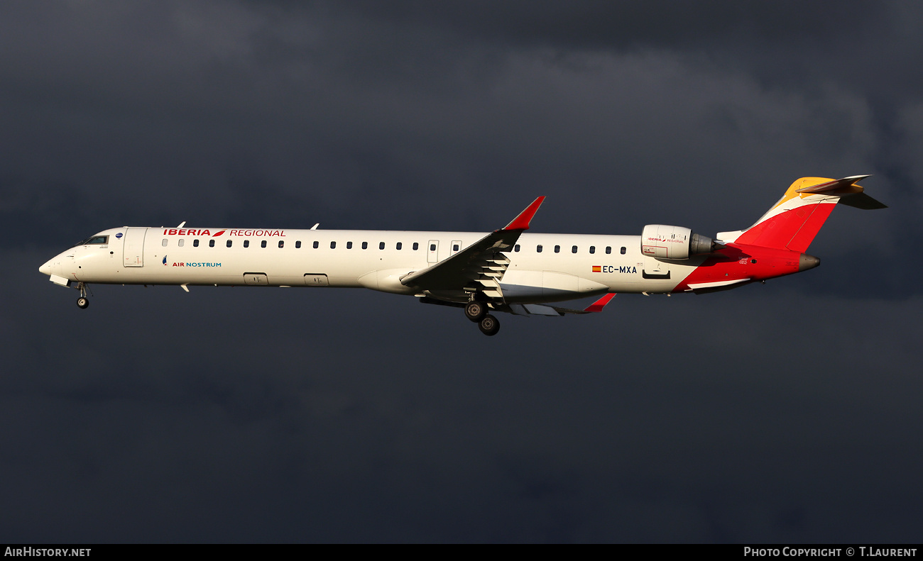 Aircraft Photo of EC-MXA | Bombardier CRJ-1000 (CL-600-2E25) | Iberia Regional | AirHistory.net #792453