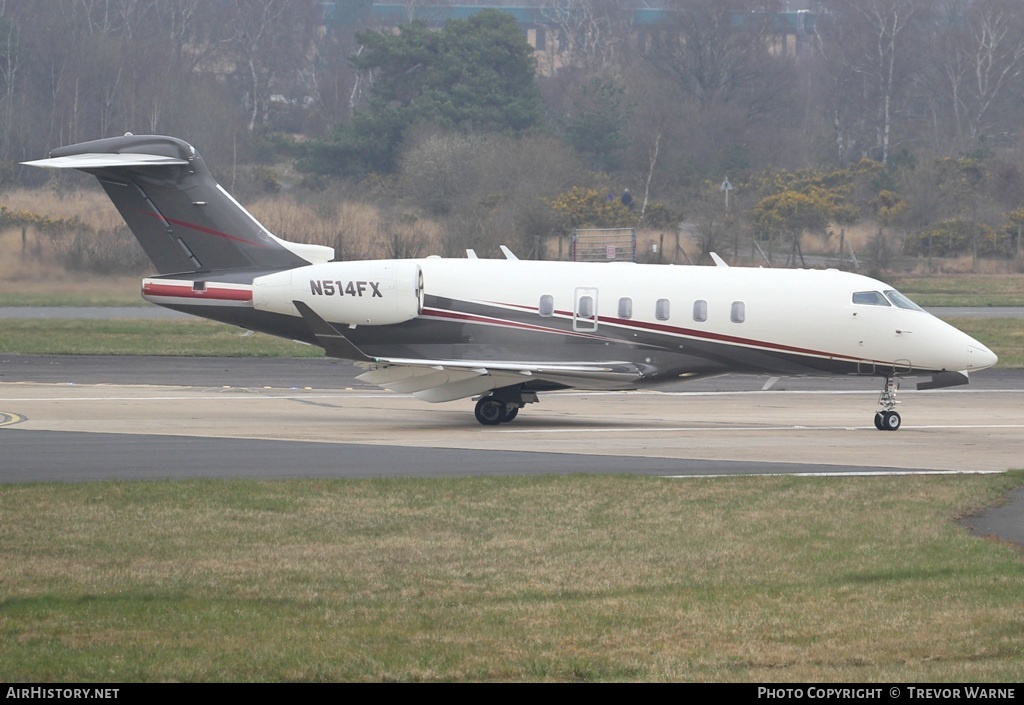 Aircraft Photo of N514FX | Bombardier Challenger 3500 (BD-100-1A10) | AirHistory.net #792455