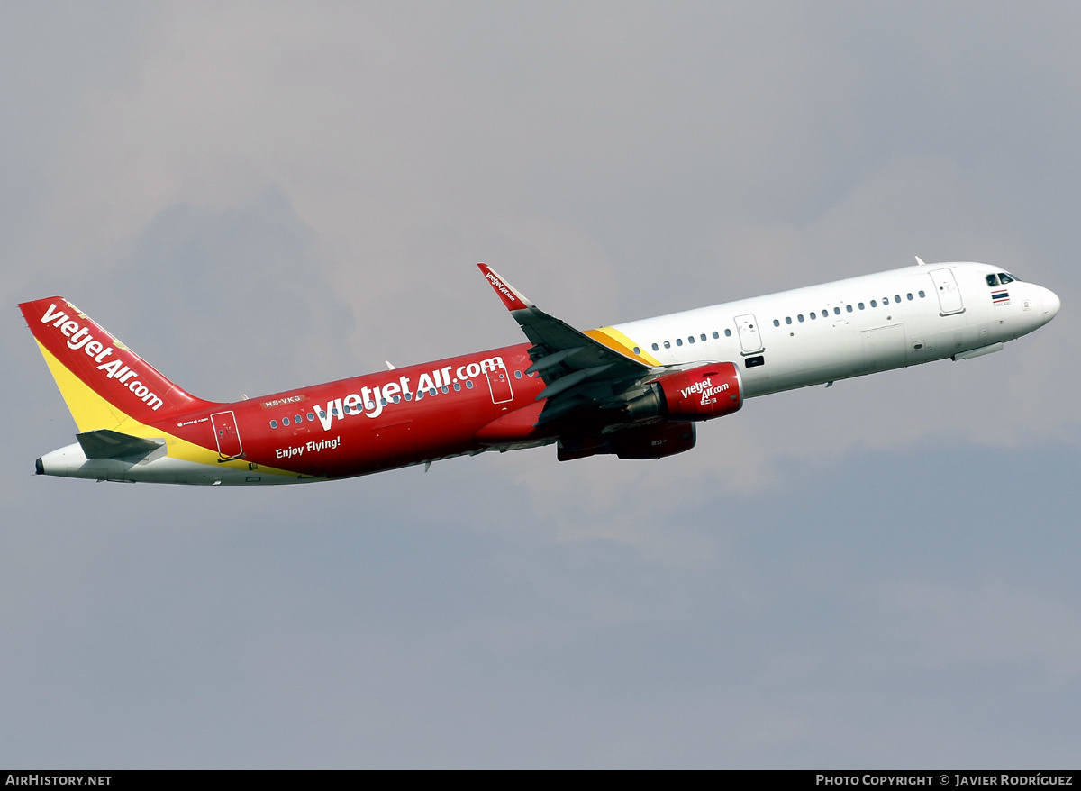 Aircraft Photo of HS-VKG | Airbus A321-211 | VietJet Air Thailand | AirHistory.net #792477