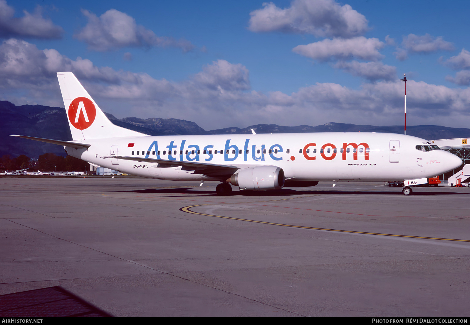 Aircraft Photo of CN-RMG | Boeing 737-4B6 | Atlas Blue | AirHistory.net #792488