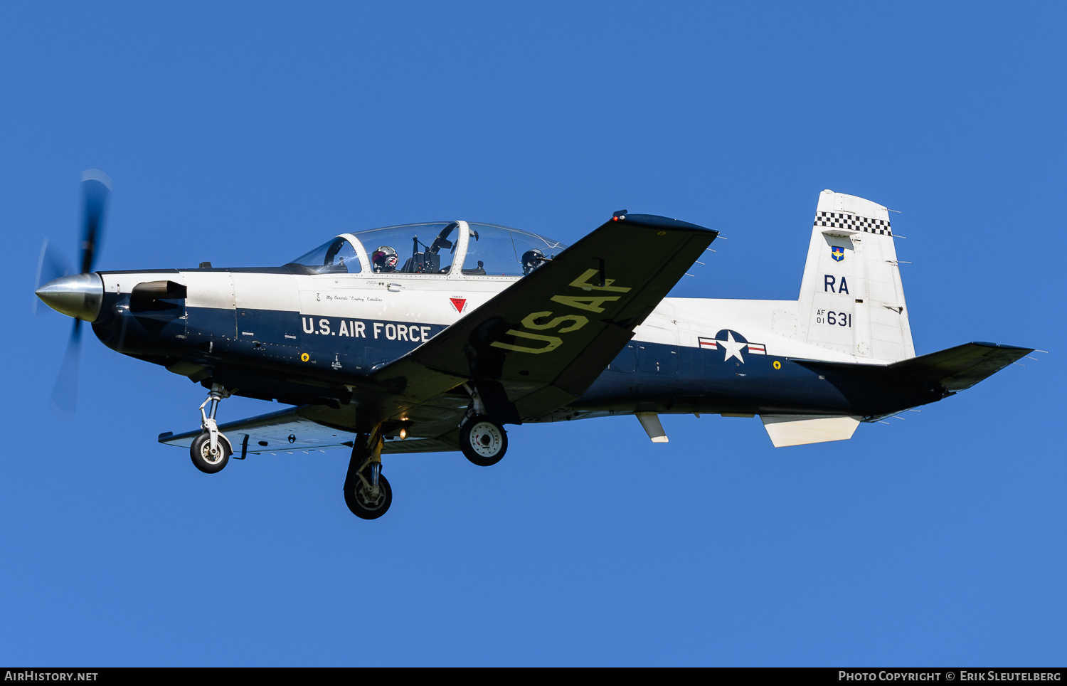 Aircraft Photo of 01-3631 / AF01-631 | Raytheon T-6A Texan II | USA - Air Force | AirHistory.net #792490