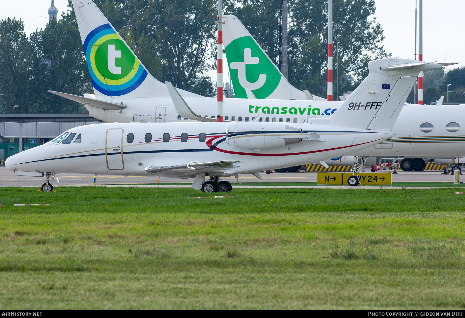 Aircraft Photo of 9H-FFF | Cessna 650 Citation VII | AirHistory.net #792493