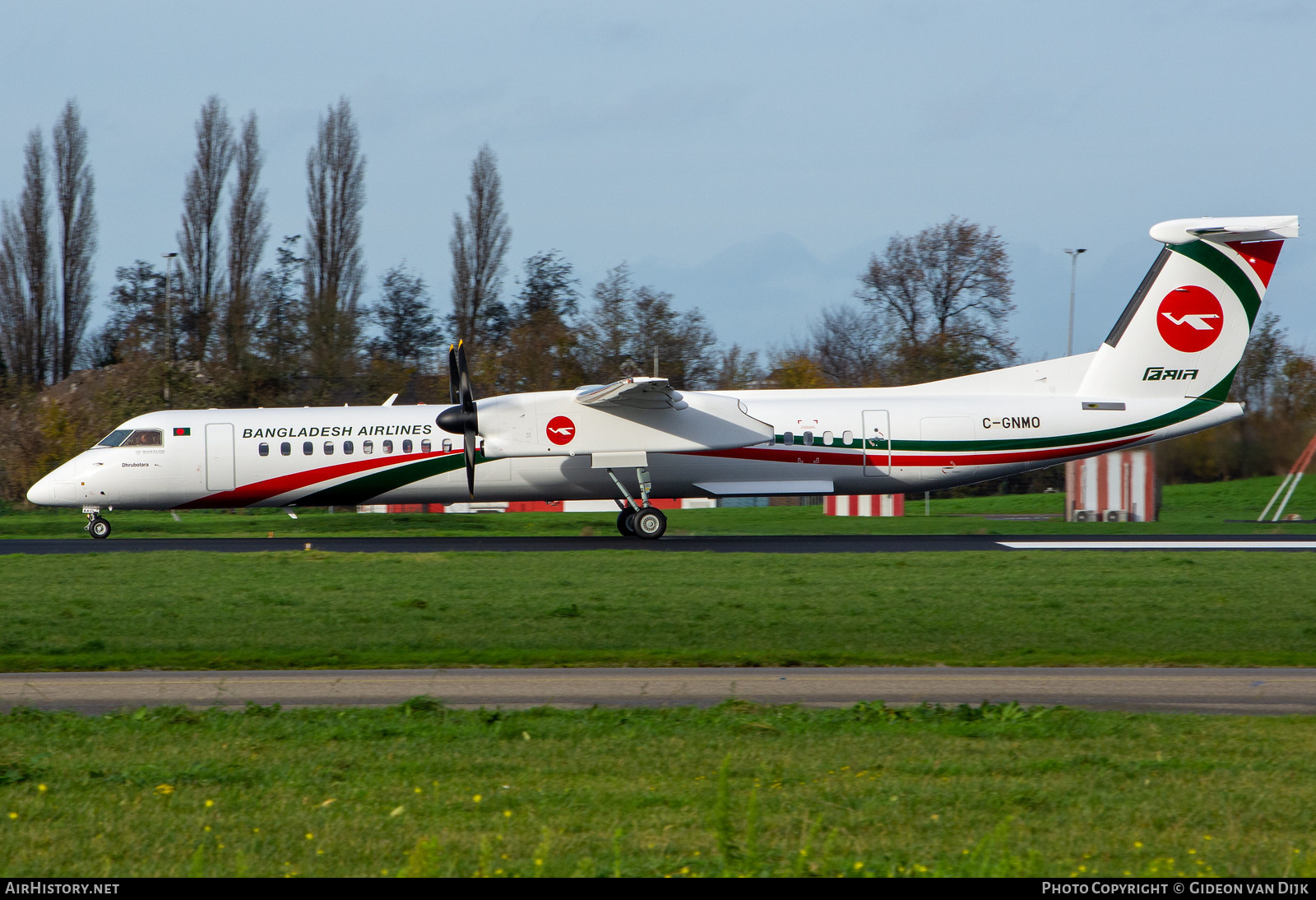 Aircraft Photo of C-GNMO | Bombardier DHC-8-402 Dash 8 | Biman Bangladesh Airlines | AirHistory.net #792501