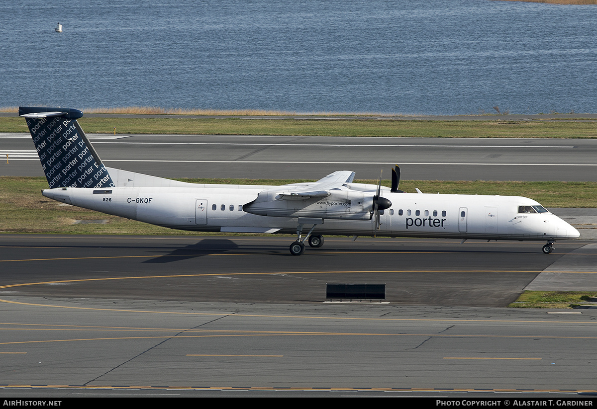 Aircraft Photo of C-GKQF | Bombardier DHC-8-402 Dash 8 | Porter Airlines | AirHistory.net #792505