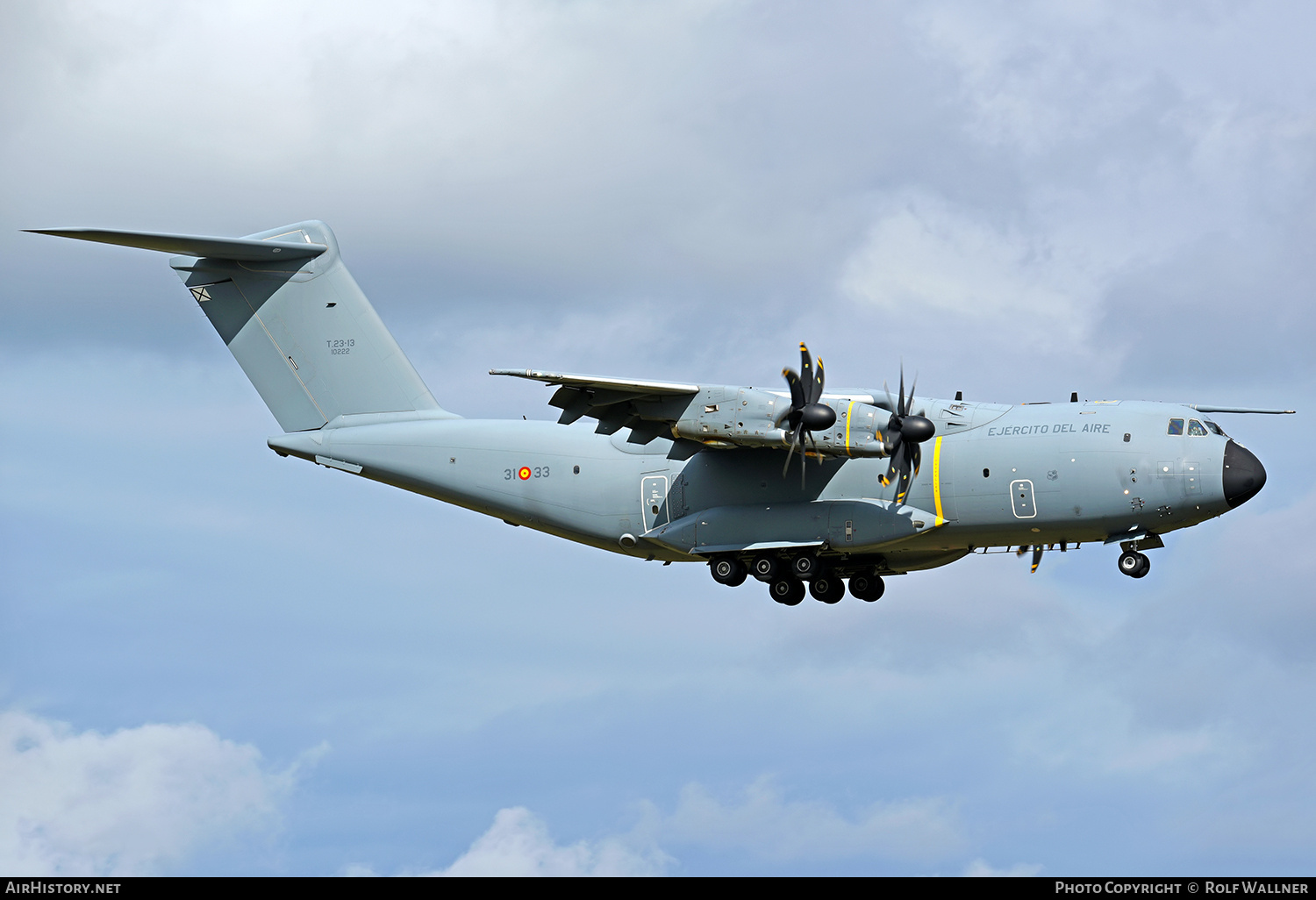 Aircraft Photo of T.23-13 / 10222 | Airbus A400M Atlas | Spain - Air Force | AirHistory.net #792529