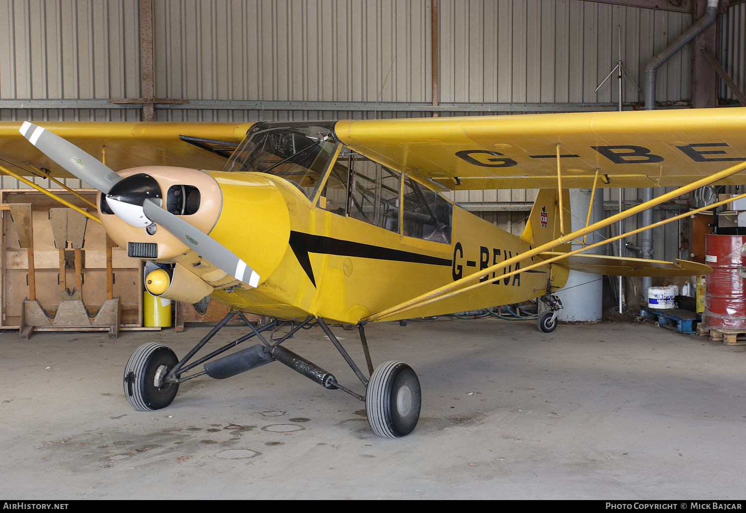Aircraft Photo of G-BEUA | Piper PA-18-150 Super Cub | AirHistory.net #792537