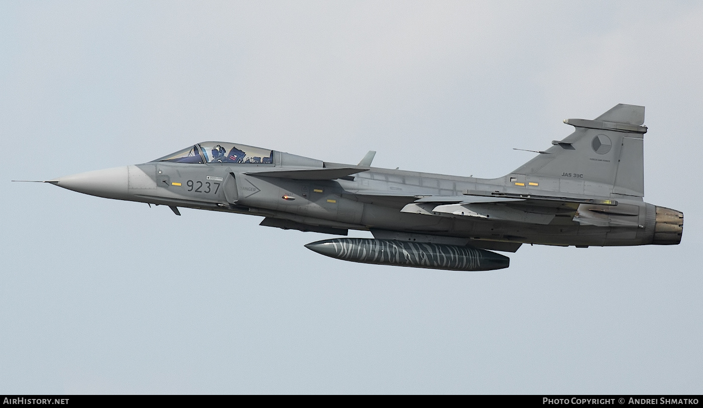 Aircraft Photo of 9237 | Saab JAS 39C Gripen | Czechia - Air Force | AirHistory.net #792540