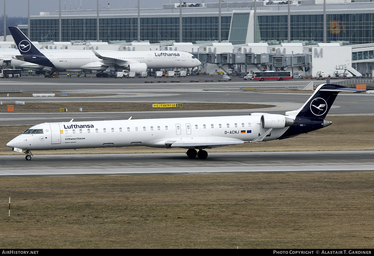 Aircraft Photo of D-ACNJ | Bombardier CRJ-900LR (CL-600-2D24) | Lufthansa | AirHistory.net #792541