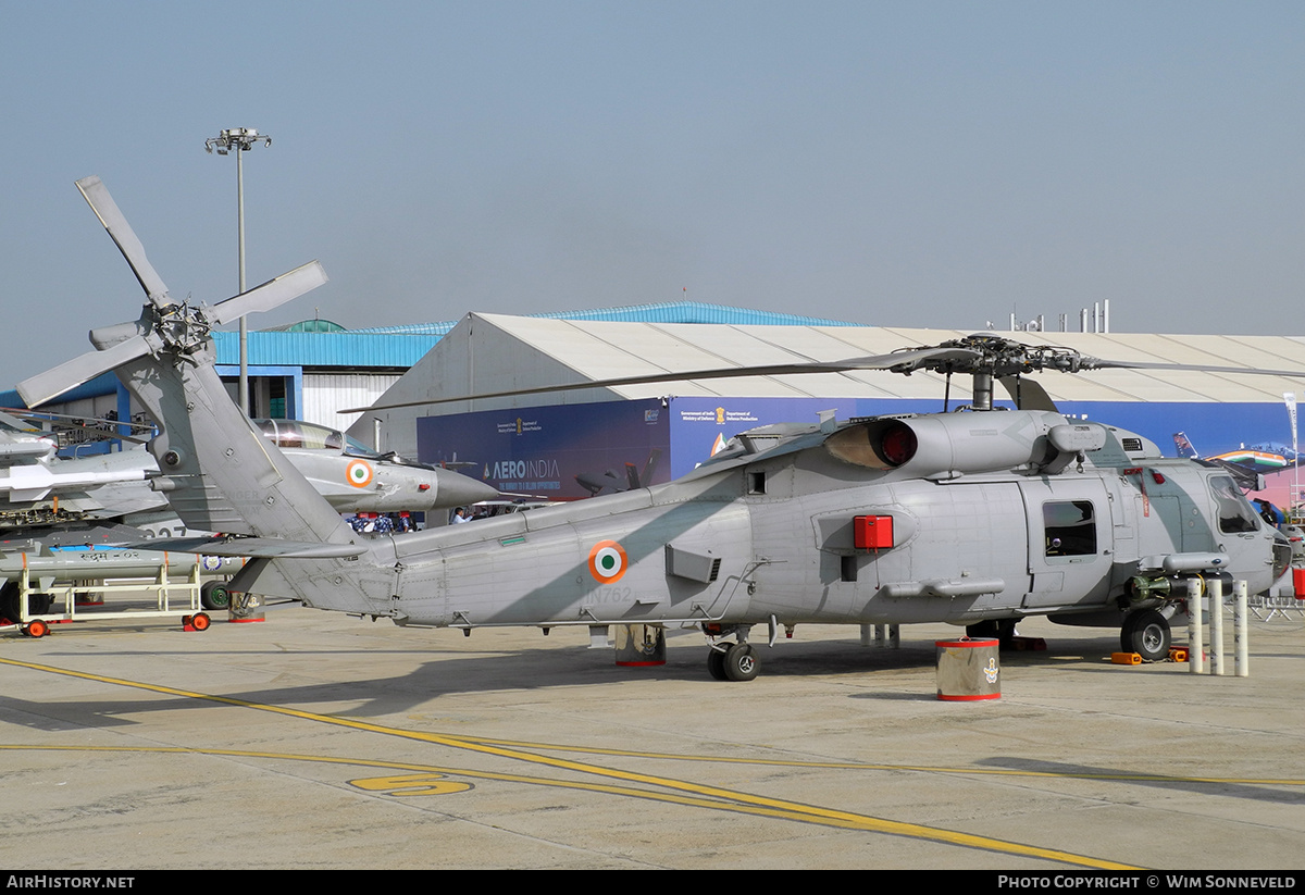 Aircraft Photo of IN762 | Sikorsky MH-60R Seahawk (S-70B) | India - Navy | AirHistory.net #792548