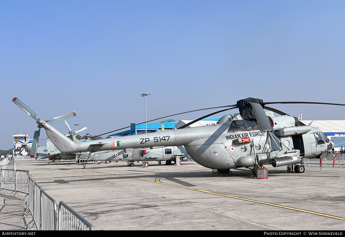 Aircraft Photo of ZP5147 | Mil Mi-17V-5 (Mi-8MTV-5) | India - Air Force | AirHistory.net #792554